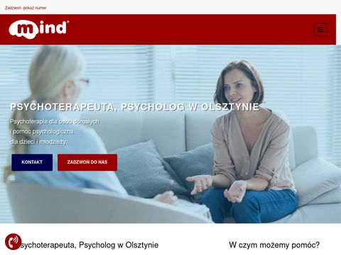 Mind gabinet psychoterapii - psycholog Olsztyn