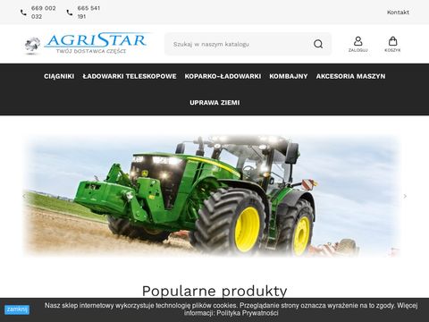 Agristar.pl - przegub kierowniczy case