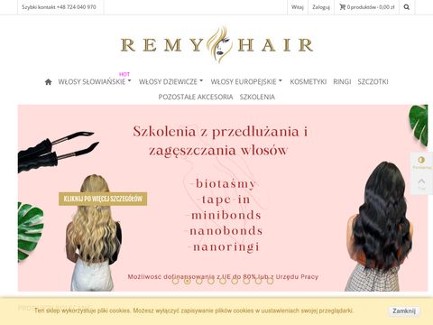 Remy-hair.pl - zagęszczanie włosów