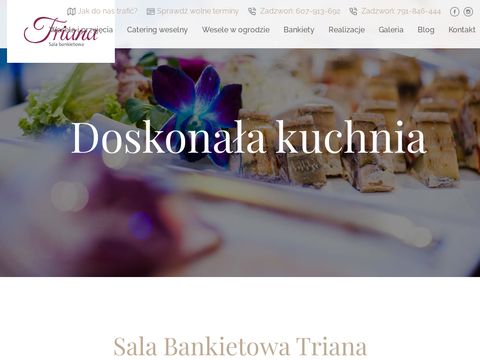 Triana sala bankietowa w Mogilanach k. Krakowa