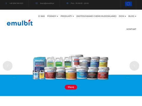 Emulbit - producent chemii budowlanej