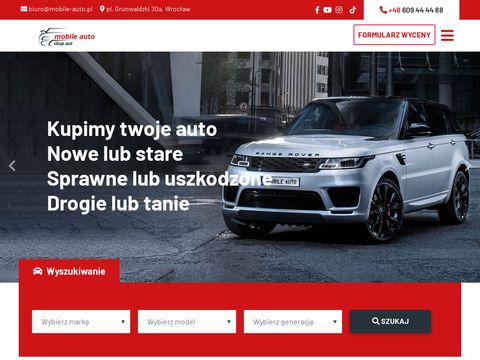 Skup aut - Mobile-Auto.pl - Wrocław, uczciwa wycena