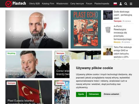 Plastech.pl - tworzywa sztuczne i opakowania