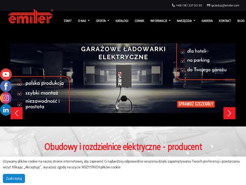 Emiter.com - produkcja obudów