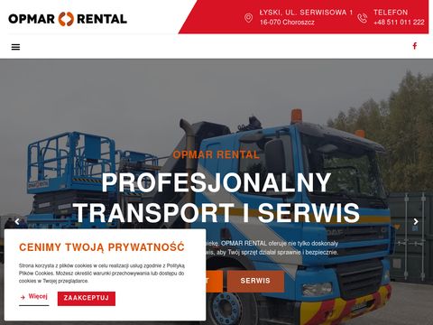 OpmarRental.pl - wynajem kontenerów Białystok