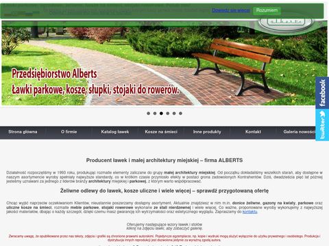 Alberts-l.com.pl meble parkowe