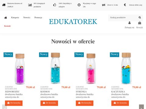 Edukatorek.pl - sklep z zabawkami terapeutycznymi