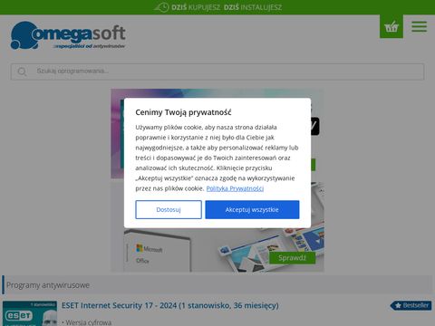 Omegasoft.pl - antywirusy sklep