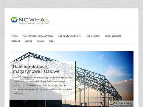 Nowhal - hale magazynowe, budowa i wynajem